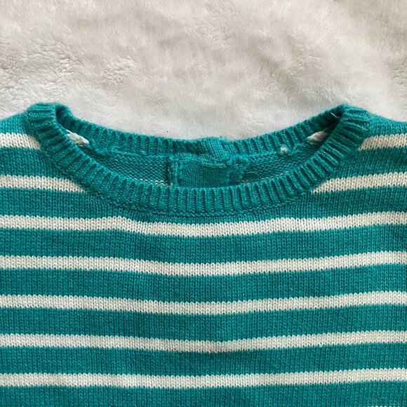 Gymboree Toddler Knit Dress 18-24M | Teal Green Birds GUC - Picture 4 of 16